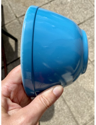 Schaal / Kom - Pyrex 401 - uitvoering in turquoise/zeeblauw