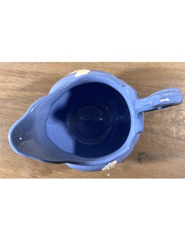 Milk jug - unmarked (English?) - executed in darker bluestone