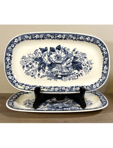 Plate / Ravier / Acid dish - Royal Spinx - décor BALMORAL in blue