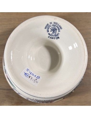 Cabinet bowl / Bowl - Societe Ceramique Maestricht - décor CANTON