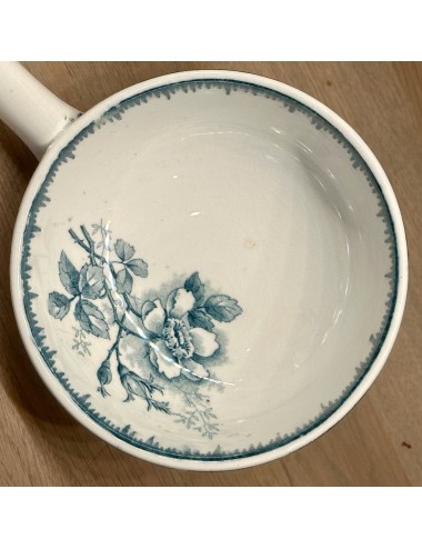 Soup spoon / Sleef - Societe Ceramique Maestricht - décor OLGA in petrol design