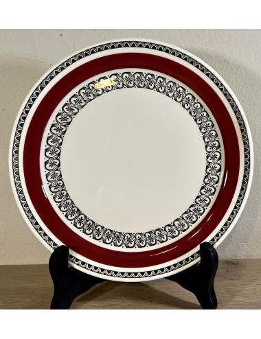 Ontbijtbord / Dessertbord - Villeroy & Boch - décor RUBIN in bruin/rood