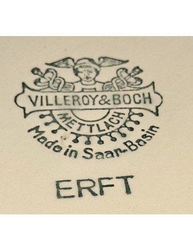 Lampetstel 4-delig - Villeroy & Boch - Saar - Basin - décor ERFT in Art Nouveau/Jugenstil
