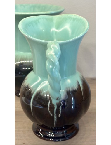 Jug / Pouring jug - Bay Keramik - décor KÖLN in dark brown/green