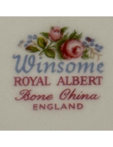 Schaaltje - ovaal model met kleine oren - Royal Albert - décor WINSOME