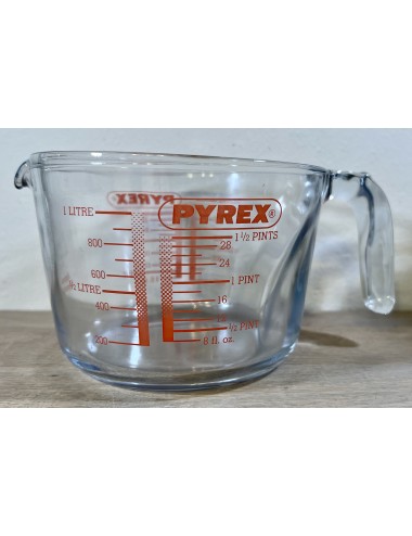 Maatbeker - Pyrex - dik glazen model met maataanduidingen