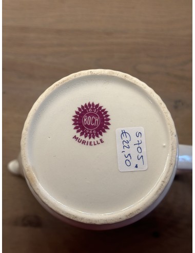 Coffee pot - Boch - décor MURIELLE in brown/gray (1966) - shape DELTA
