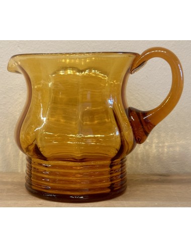 Jug / Water jug / Juice jug - made of brown glass