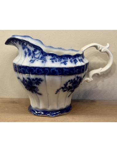 Waterkan - groot model - Stanley Pottery (England) - décor/model TOURAINE in blauw