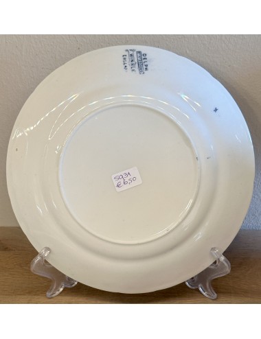 Dinner plate / Dinner plate - Winkle (England) - décor DELPH executed in blue
