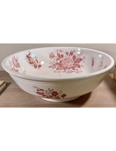 Lampet bowl - Nimy - décor GLORY executed in red