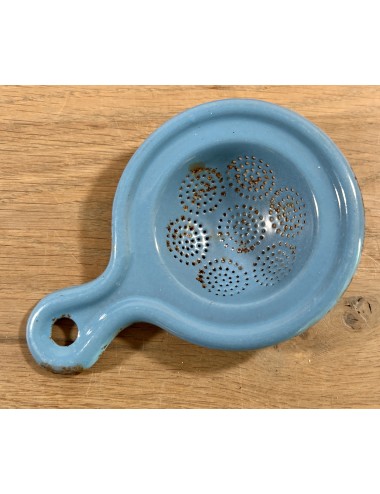 Tea strainer / Small colander - round model - Danish enamel?