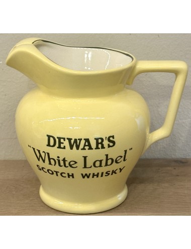 Jug / Water jug - for whiskey - Wade Regilor - London, England - version in pastel yellow