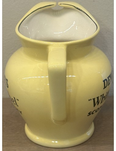 Jug / Water jug - for whiskey - Wade Regilor - London, England - version in pastel yellow