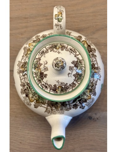 Teapot - smaller model - Copeland Spode England - décor SPODE'S BYRON in multi-colored design