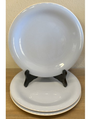 Breakfast plate / Dessert plate - St. Meen-le-Grand France - executed in baby blue color