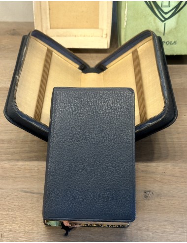 Day Bible Stallaert - publisher Brepols - dark blue cover incl. case in original box