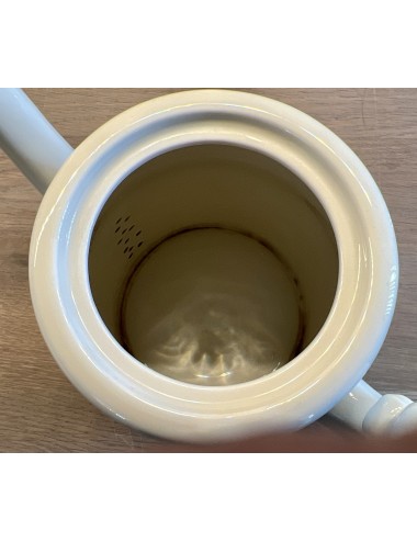 Koffiepot, melkkan en suikerpot – Fuerstenberg Duitsland – met verzilverde warmhoudmantel