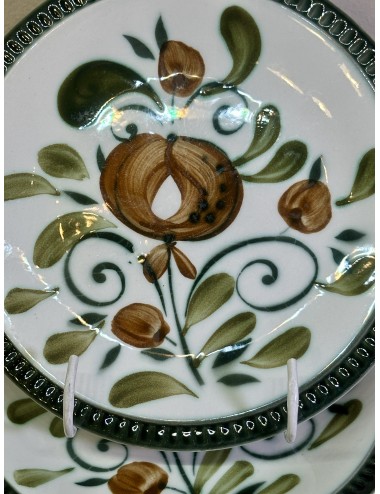 Breakfast plate / Dessert plate - Boch - décor ARGENTEUIL - shape DELTA