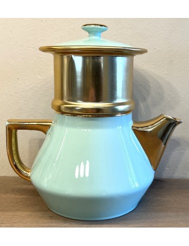 Koffiepot / Theepot in doos - hoekig model - St. Amand Ceranord - 1950s-1960s