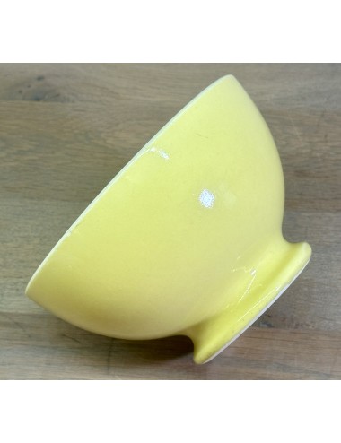 Bowl - Boch - décor executed in zonning yellow color