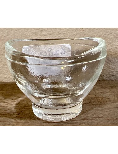 Oogbad / Oogglas - uitgevoerd in blank glas - ongemerkt - kleiner, laag, model