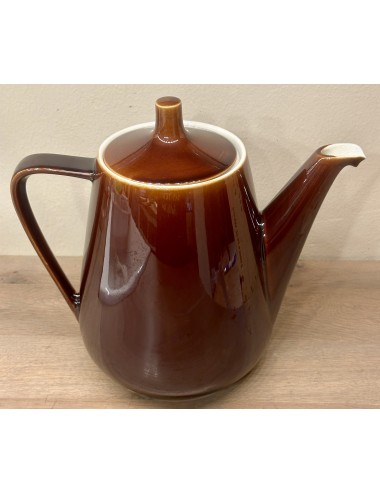 Coffee pot - rather large model - Villeroy & Boch - Made in Luxembourg - made in dark brown ceramic