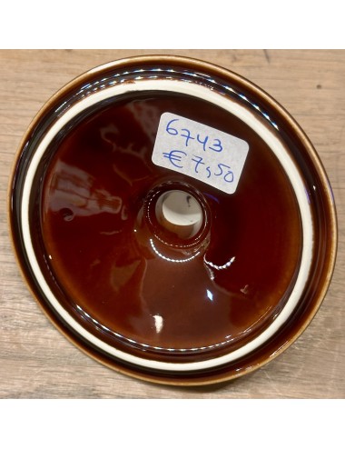 Sugar bowl - Villeroy & Boch - Made in Luxembourg - made in dark brown ceramic