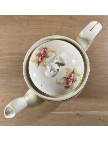 Coffee pot - Petrus Regout - model BOUDEWIJN - décor DOUBLEROOSJE