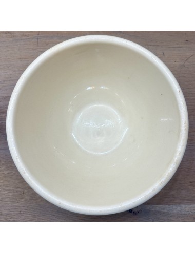 Beat bowl / Mixing bowl - Boch - cream with thickened top rim