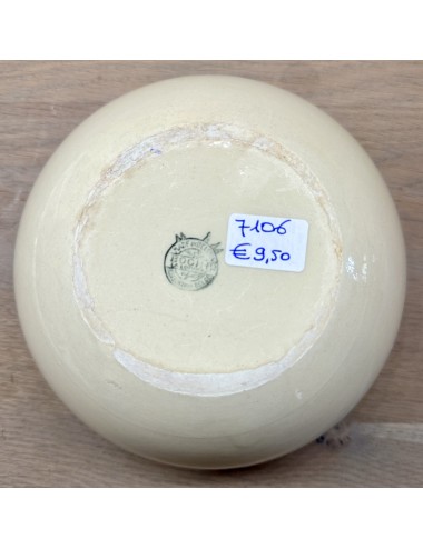 Beat bowl / Mixing bowl - Boch - cream with thickened top rim
