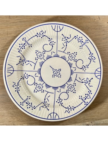 Ontbijtbord / Dessertbord - Boch - décor COPENHAGUE in blauw