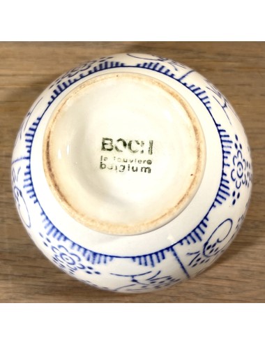 Bowl / Finger bowl - smaller model - Boch La Louvière - décor COPENHAGUE in blue