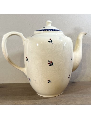 Coffee pot / Teapot - Nimy - décor with small executed flowers
