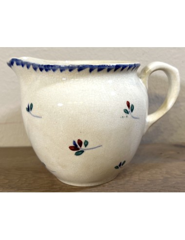Milk jug - Nimy - décor with small executed flowers
