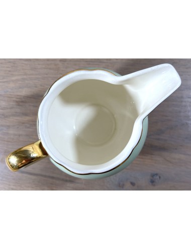 Milk jug - Villeroy & Boch (made in France-Saar) - model Rhône - décor in white/cream