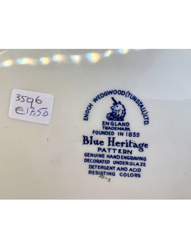 Schaal ovaal - Wedgwood Blue Heritage 30-5