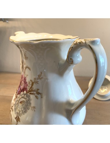 Koffiepot / Coffee pot - Mosa 1930s-1940s - décor Dahlia