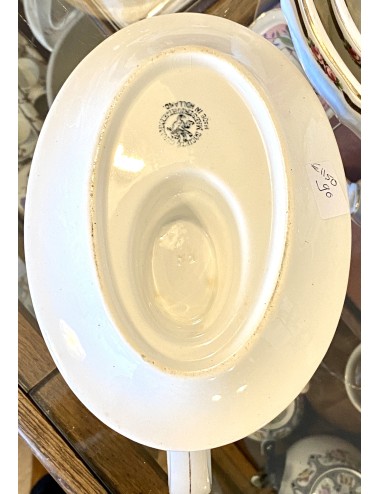 Juskom – Societe Ceramique – decor kleine dubbele roosjes met rand