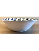 Salad Bowl / Potato dish - Aérodecor / Spray décor blue bulbs - Nimy