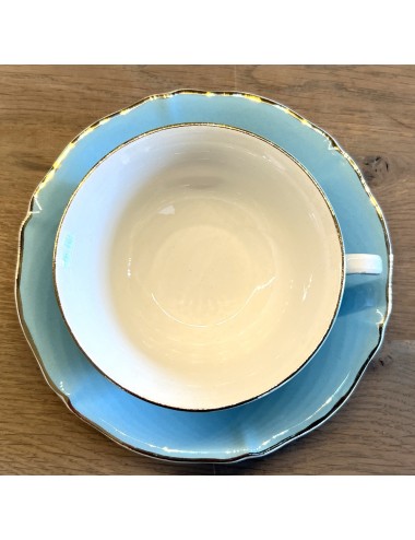 Kop en schotel - St. Amand Ceranord Semi-porcelain - 1950s-1960s