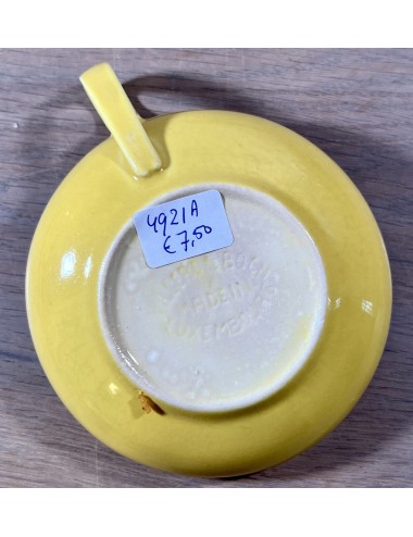 Schaaltje / Coupes - met handgreep - voor ijs / dessert oid. - 1950s - Villieroy & Boch - in okergeel pastel